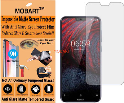 MOBART Impossible Screen Guard for NOKIA TA-1083 (NOKIA 6.1 PLUS) (Flexible Matte)(Pack of 1)
