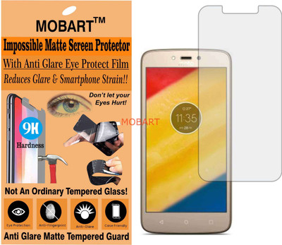 MOBART Impossible Screen Guard for MOTOROLA MOTO C PLUS (Flexible Matte)(Pack of 1)