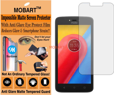 MOBART Impossible Screen Guard for MOTOROLA MOTO C XT 1750 (Flexible Matte)(Pack of 1)
