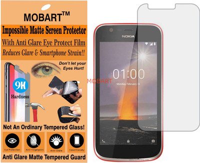 MOBART Impossible Screen Guard for NOKIA 1 (Flexible Matte)(Pack of 1)