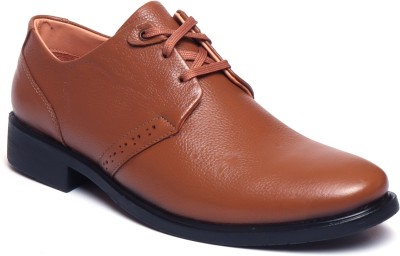 Zoom Shoes Derby For Men(Tan)