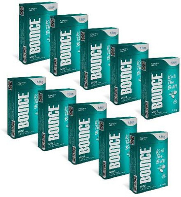 RUBICON BOUNCE Nicotine Mini Lozenge 2mg | Mint Flavour, Sugar Free | Helps Quit smoking Smoking Cessations(Pack of 40)