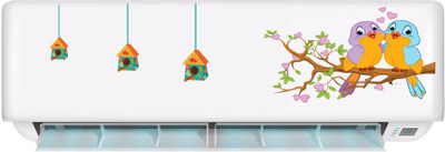 sudrashya 20 cm DECORATIVE AC STICKER Self Adhesive Sticker(Pack of 1)