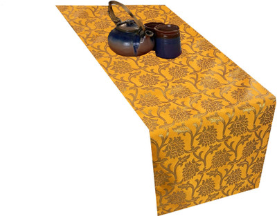 VIREO Orange 150 cm Table Runner(Polyester)