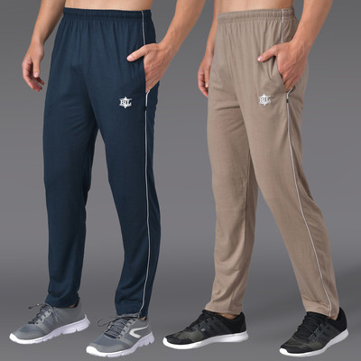 ASDF Solid Men Multicolor Track Pants