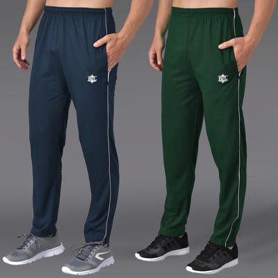 ASDF Embroidered Men Multicolor Track Pants