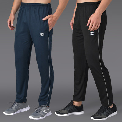 ASDF Solid Men Multicolor Track Pants