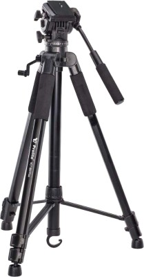 Prolite Tripod VCT 880 Plus (72 inch | Payload Upto 6.5 kg) with Fluid Video Head | for Professional Video Capture Tripod(Black, Supports Up to 6500 g)