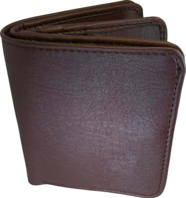 Mahboob Men Casual Brown Artificial Leather Card Holder(10 Card Slots)