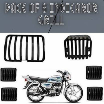 QZ DEVICE PZCOMBOSPLENDER6PCS00281 Bike Headlight Grill(Black)