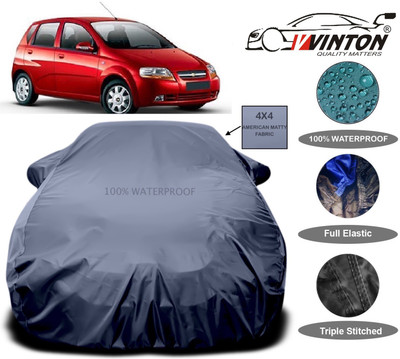 V VINTON Car Cover For Chevrolet Aveo Uva(Grey)