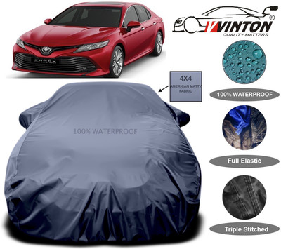 V VINTON Car Cover For Toyota Camry(Grey)