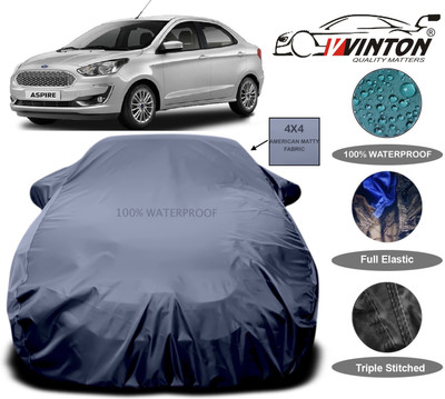V VINTON Car Cover For Ford Aspire(Grey)