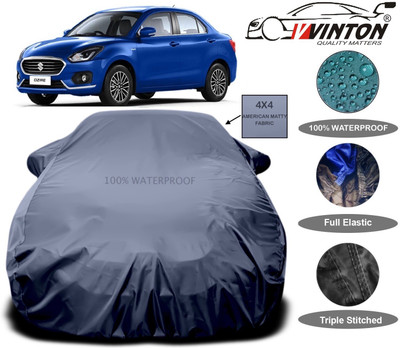 V VINTON Car Cover For Maruti Suzuki Swift Dzire(Grey)