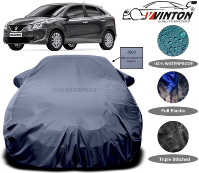 V VINTON Car Cover For Maruti Suzuki Baleno(Grey)
