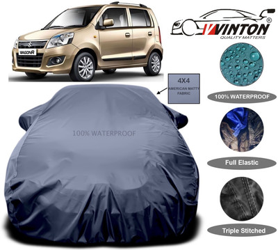 V VINTON Car Cover For Maruti Suzuki WagonR(Grey)