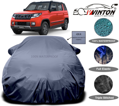 V VINTON Car Cover For Mahindra TUV300(Grey)