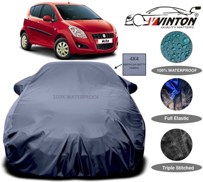 V VINTON Car Cover For Maruti Suzuki Ritz(Grey)
