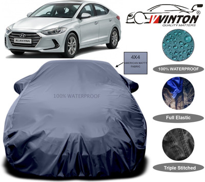 V VINTON Car Cover For Hyundai Elantra(Grey)