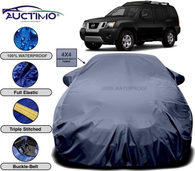 AUCTIMO Car Cover For Nissan Xterra (With Mirror Pockets)(Grey)