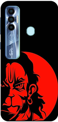 VITARO Back Cover for Tecno Spark 7 Pro(Black, Red, Grip Case, Silicon, Pack of: 1)