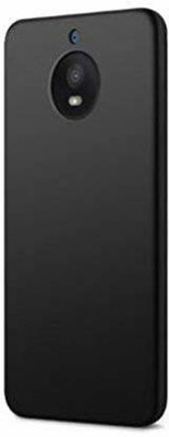 Mozo Back Cover for Motorola Moto E4 Plus(Black, Waterproof, Silicon, Pack of: 1)