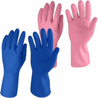 Masox Store Wet and Dry Disposable Glove Set(Medium Pack of 4)