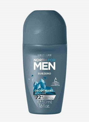 Oriflame North For Man Subzero Deodorant Roll-On 72 H Protection Deodorant Roll-on  -  For Men(50 ml)