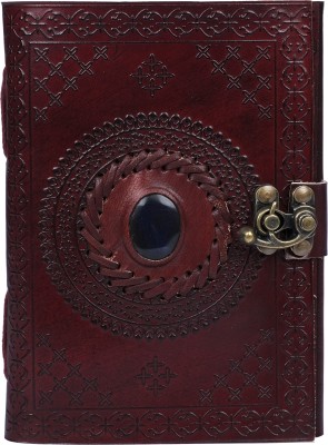 GOLDLINE New Regular Diary Unruled 200 Pages(Maroon)
