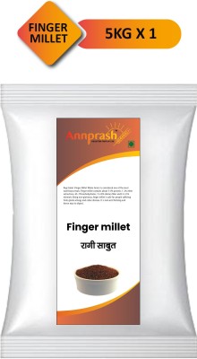 Annprash Best Quality Finger millet whole/ Ragi Sabut - 5KG Pack Ragi(5 kg)