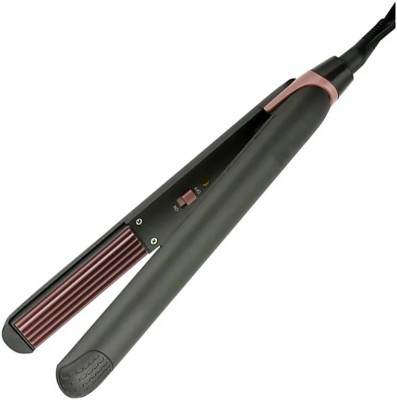 BAZER PRO-HD301 MINI Crimper Crimping Machine for Voluminous Hair Styler(Black, Red)