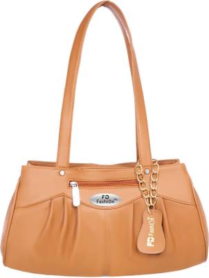 FD FASHION Women Tan Shoulder Bag Price History