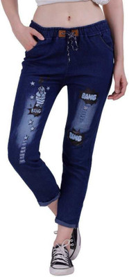 Evergreen trend Regular Women Dark Blue Jeans