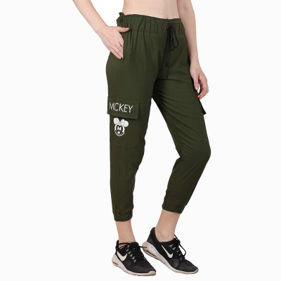 AAKRITHI Regular Women Green Jeans