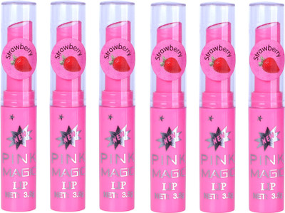 PINNER fruit extract color changing pink magic lipstick(Pink, 6.6 g)