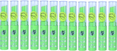 PINNER Green Color Change Lipstick Combo Pack Of 12(Green, 12.5 g)