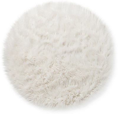 Catchyx Cart Microfibre Solid Cushion Pack of 1(White)