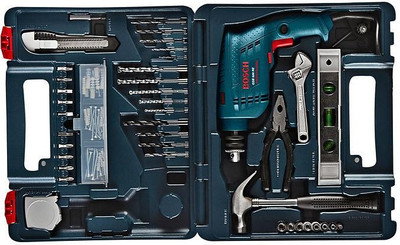 BOSCH GSB 500 RE KIT Power & Hand Tool Kit(42 Tools)