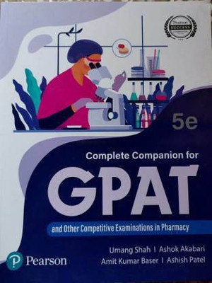 Complete Compaion For GPAT And Other Competitive Examinations In Pharmacy(Paperback, UMANG SHAHASHOK AKABARIAMIT KUMAR BASERASHISH PATEL)