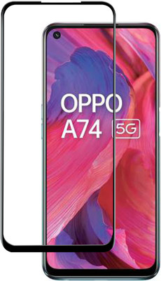 VAlight Edge To Edge Tempered Glass for OPPO A74 5G(Pack of 1)