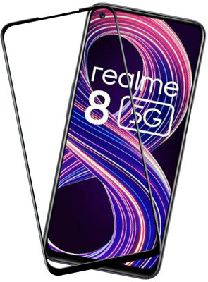 VAlight Edge To Edge Tempered Glass for realme 8 5G, realme 8s 5G(Pack of 1)