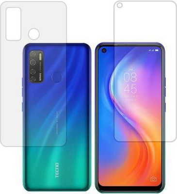 tombik Front and Back Screen Guard for TECNO SPARK 5 PRO(Pack of 2)