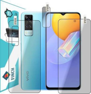 FINCH Front and Back Screen Guard for VIVO Y31, Y51, Y51A(Pack of 3)