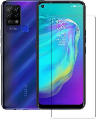 kentop Tempered Glass Guard for TECNO POVA(Pack of 1)