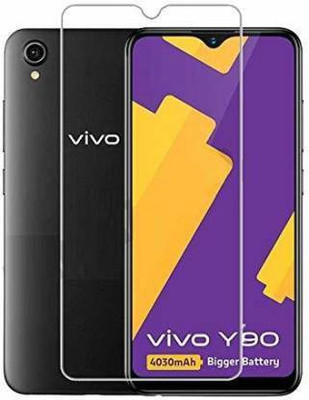 kentop Tempered Glass Guard for VIVO Y90(Pack of 1)