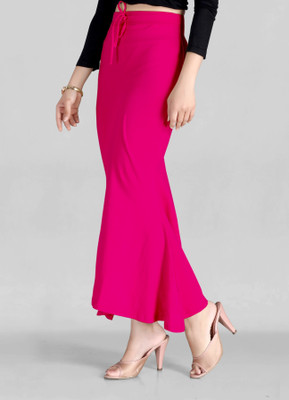SCUBE DESIGNS BW_(SC)_PC_FLARE_3115_PINK_B Polyester Petticoat(L)