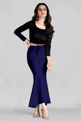 Woo THiNG Simple solid saree shapewear Lycra Blend Petticoat(S)