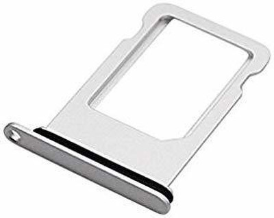 Spares4ever Sim Card Tray(Compatible With Apple iPhone 8 Plus Silver)