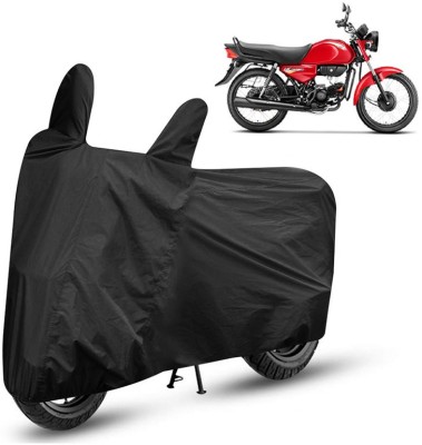 StoreXonline Two Wheeler Cover for Hero(HF Dawn, Black)