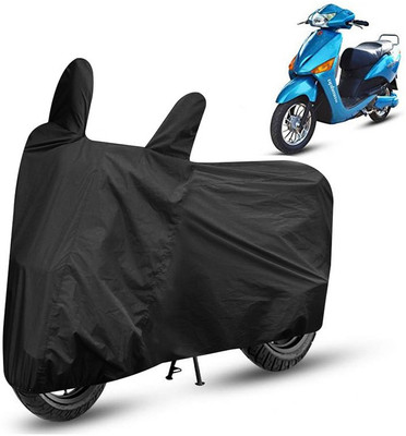 StoreXonline Two Wheeler Cover for Hero(Electric Optima, Black)